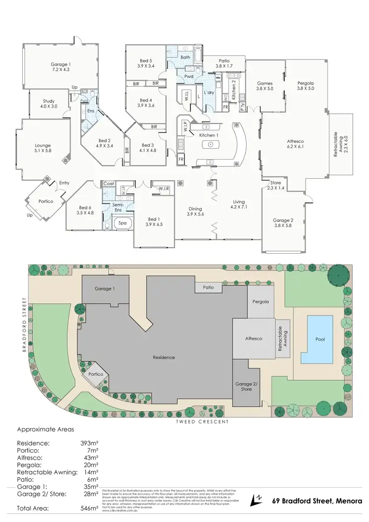 Floorplan of Homely house listing, 69 Bradford Street, Menora WA 6050
