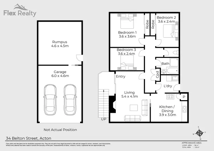 Floorplan of Homely house listing, 34 Belton St, Acton TAS 7320