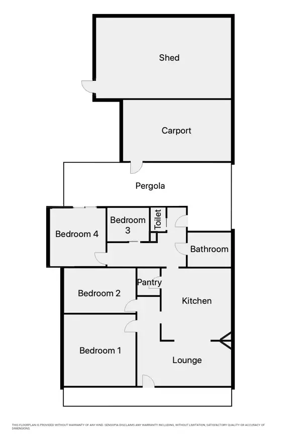 Floorplan of Homely house listing, 30 Kelsall Street, Warracknabeal VIC 3393