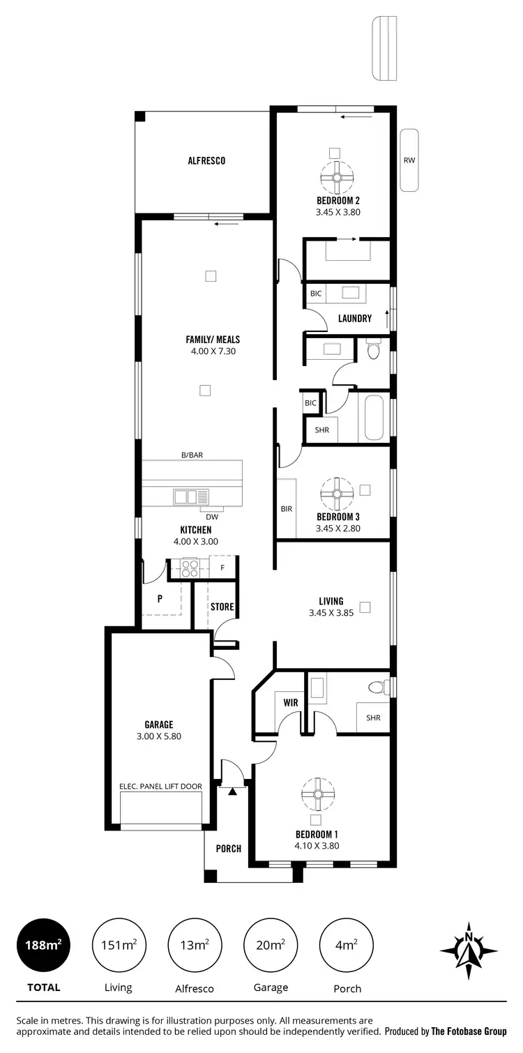 Floorplan of Homely house listing, 6/55 The Vines Drive, Normanville SA 5204