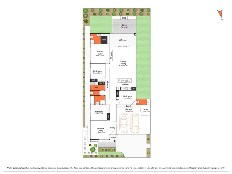 Floorplan of Homely house listing, 43 Unity Drive, Mount Duneed VIC 3217