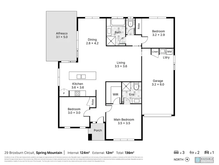 Floorplan of Homely house listing, 29 Broxburn Circuit, Spring Mountain QLD 4300