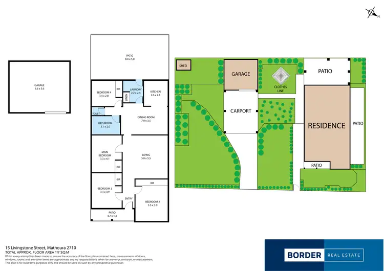 Floorplan of Homely house listing, 15 Livingstone Street, Mathoura NSW 2710