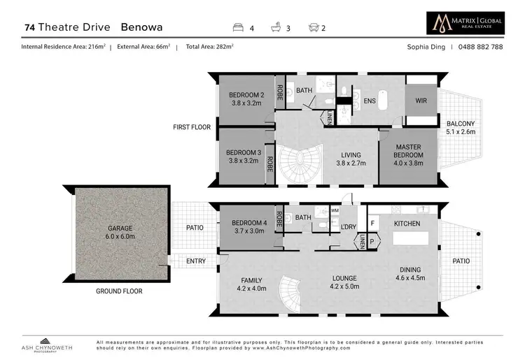 Floorplan of Homely house listing, 74 Theatre Drive, Benowa QLD 4217