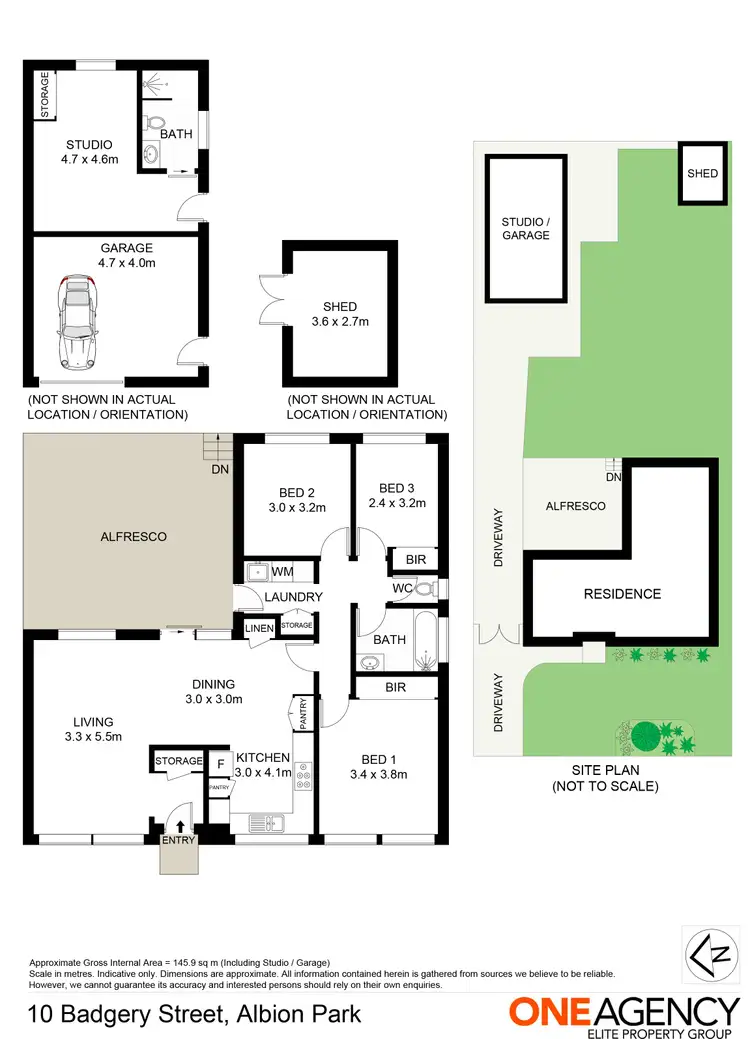 Floorplan of Homely house listing, 10 Badgery Street, Albion Park NSW 2527