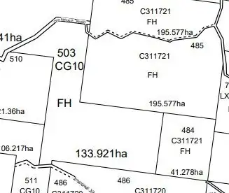 Floorplan of Homely land listing, Lot 503 Cedarvale Road,, Sandy Creek QLD 4515