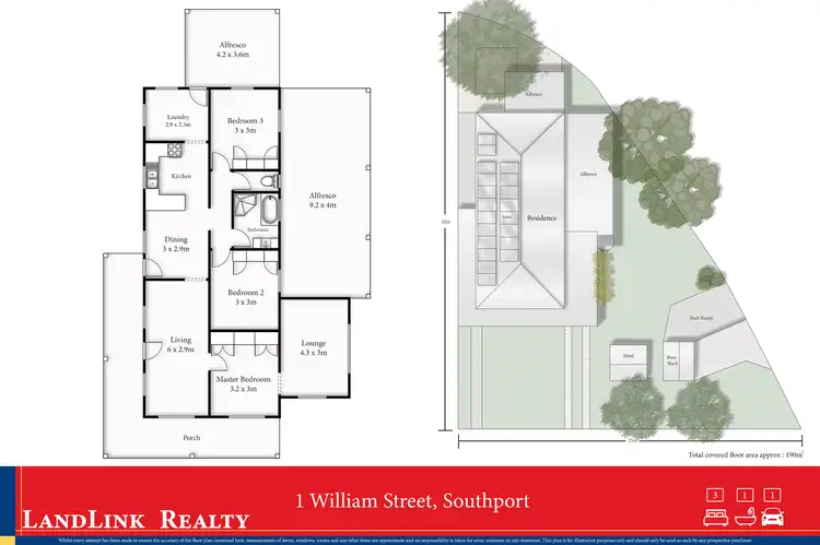 Floorplan of Homely house listing, 1 William Street, Southport QLD 4215