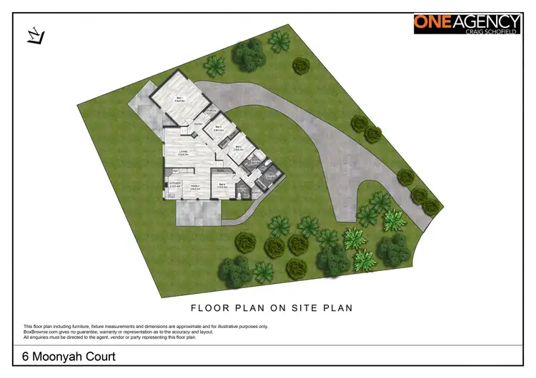 Floorplan of Homely house listing, 6 Moonyah Court, Cooma NSW 2630