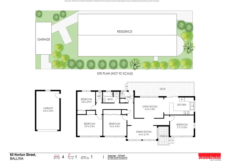Floorplan of Homely house listing, 60 Norton Street, Ballina NSW 2478