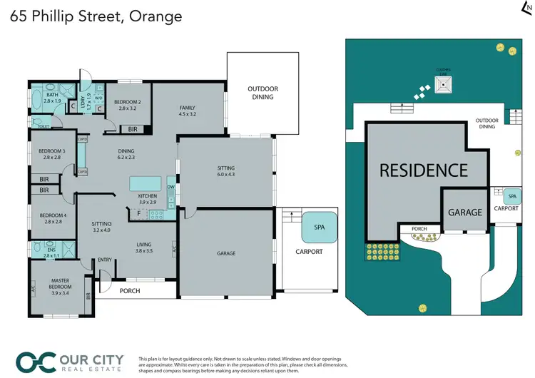 Floorplan of Homely house listing, 65 Phillip Street, Orange NSW 2800