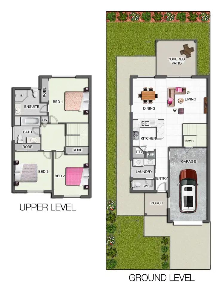 Floorplan of Homely townhouse listing, 4/35 Jillian Place, Wynnum West QLD 4178