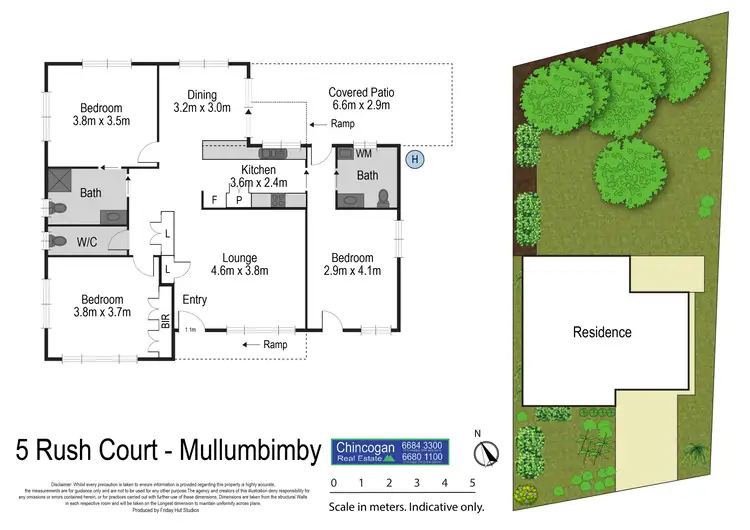 Floorplan of Homely house listing, 5 Rush Court, Mullumbimby NSW 2482
