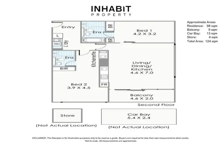 Floorplan of Homely apartment listing, 209/8 Adelaide Terrace, East Perth WA 6004