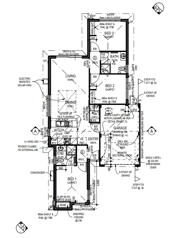 Floorplan of Homely house listing, 37A Pissaro Crescent, Ashby WA 6065