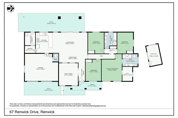 Floorplan of Homely house listing, 67 Renwick Drive, Renwick NSW 2575
