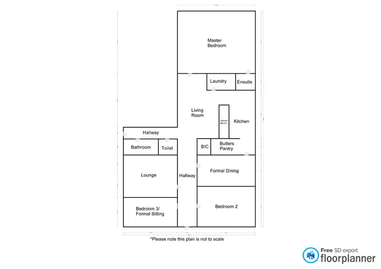 Floorplan of Homely house listing, 21 Nelson Street, Nhill VIC 3418