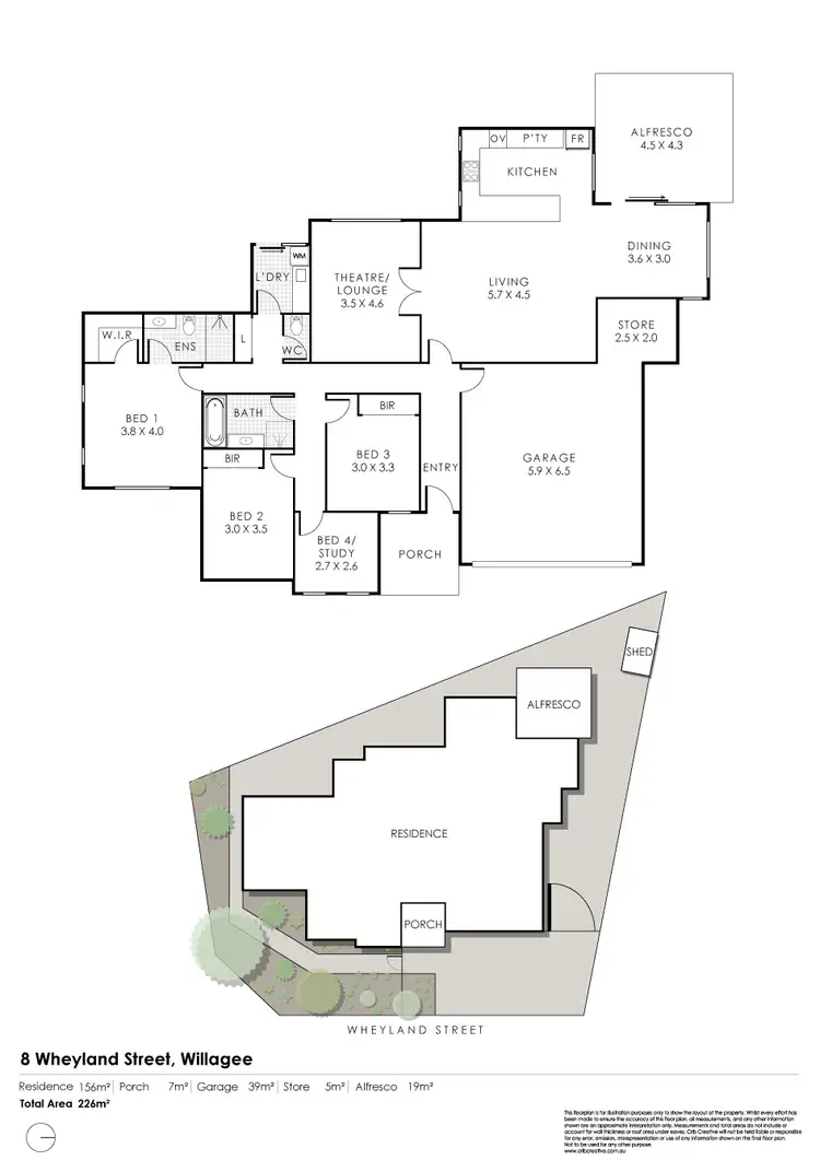 Floorplan of Homely house listing, 8 Wheyland Street, Willagee WA 6156