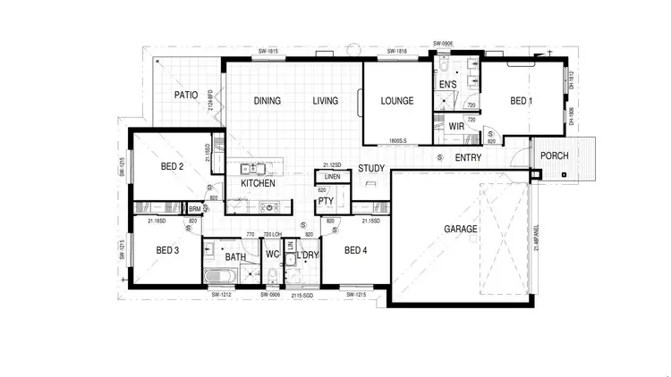 Floorplan of Homely house listing, Address available on request