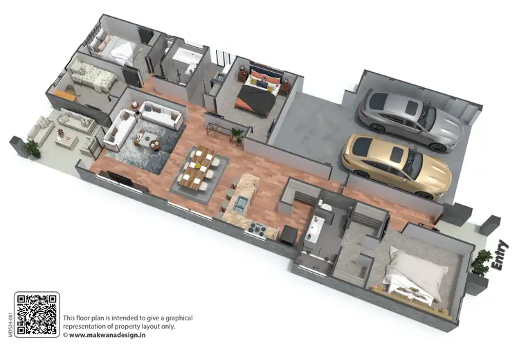 Floorplan of Homely house listing, 24 Haflinger Way, Byford WA 6122