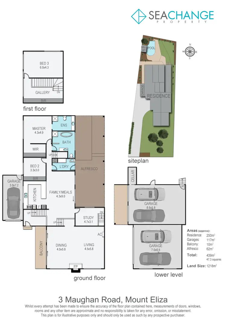 Floorplan of Homely house listing, 3 Maughan Road, Mount Eliza VIC 3930