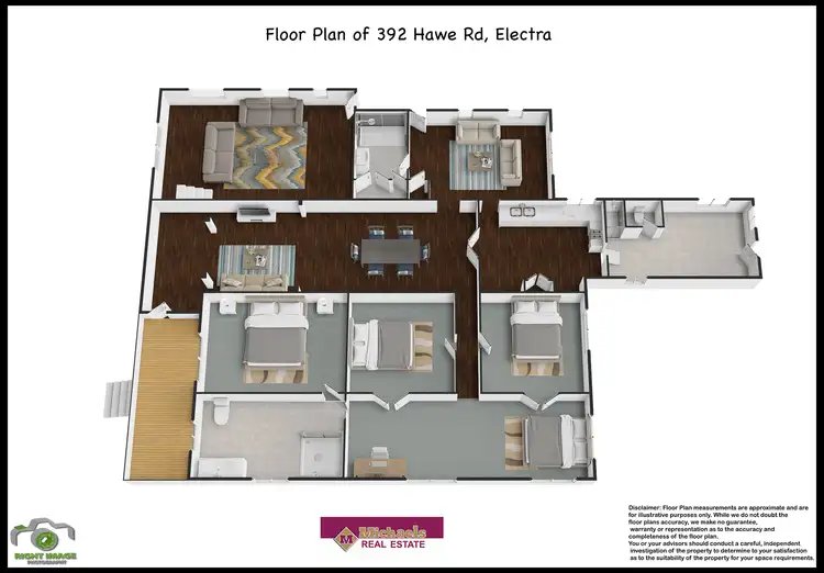 Floorplan of Homely rural property listing, 392 Hawe Road, Electra QLD 4670