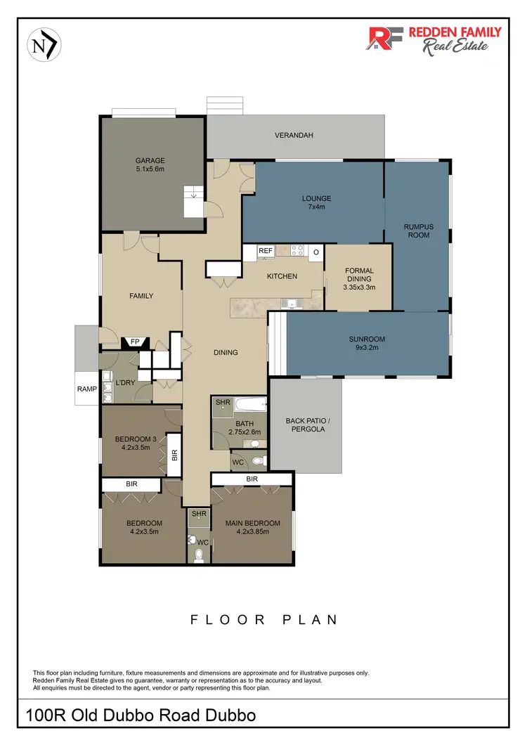Floorplan of Homely rural property listing, 100R Old Dubbo Road, Dubbo NSW 2830