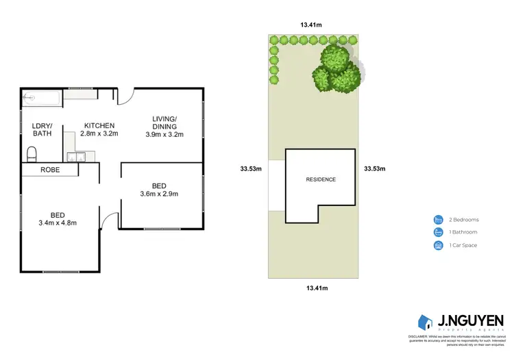 Floorplan of Homely house listing, 43 Prince street, Canley Heights NSW 2166