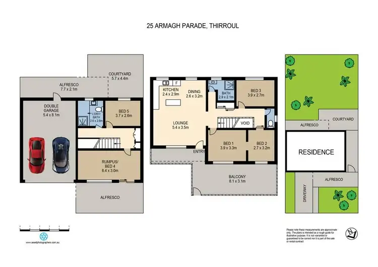 Floorplan of Homely house listing, 25 Armagh Parade, Thirroul NSW 2515