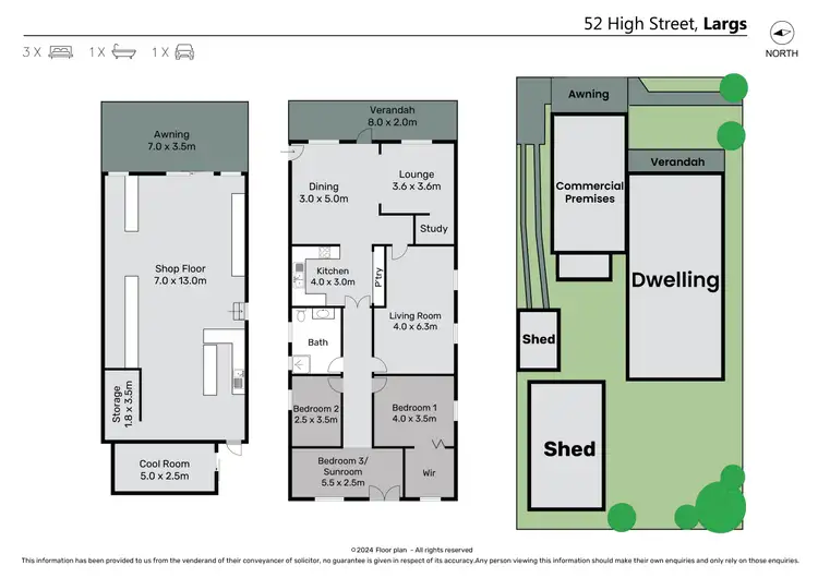 Floorplan of Homely house listing, 52 High Street, Largs NSW 2320