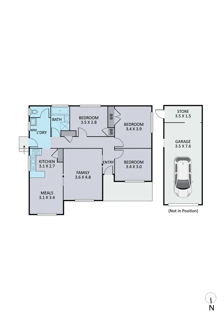 Floorplan of Homely house listing, 1 Pycnantha Court, Endeavour Hills VIC 3802