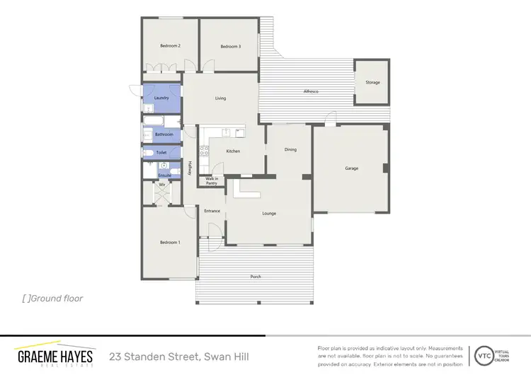 Floorplan of Homely house listing, 23 Standen Street, Swan Hill VIC 3585