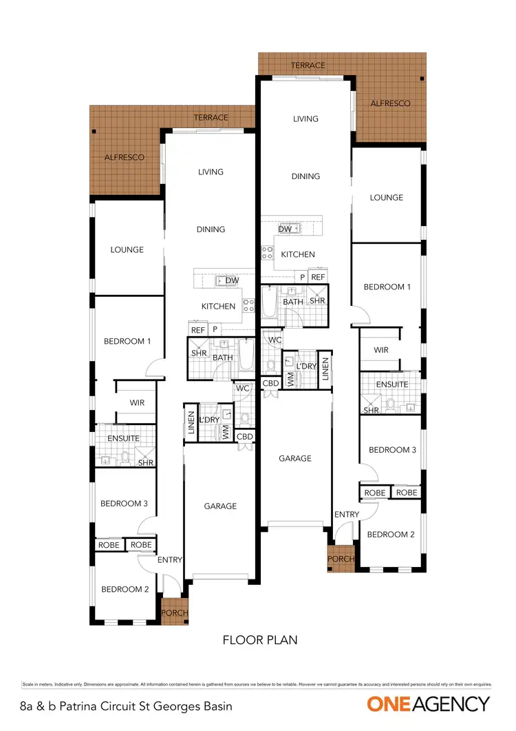 Floorplan of Homely house listing, 8A Patrina Circuit, St Georges Basin NSW 2540
