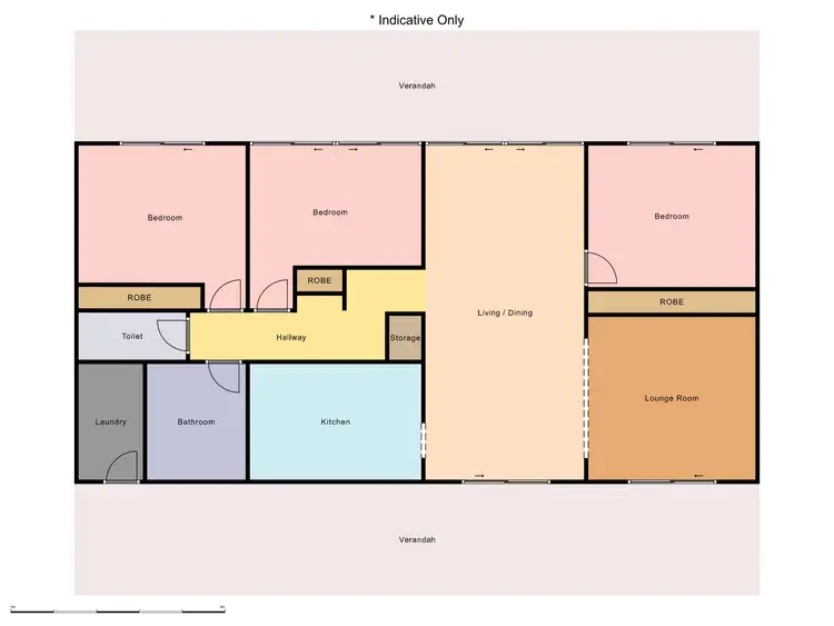Floorplan of Homely rural property listing, 541 Coralville Road, Coralville NSW 2443