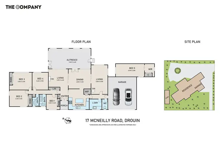 Floorplan of Homely house listing, 17 McNeilly Rd, Drouin VIC 3818