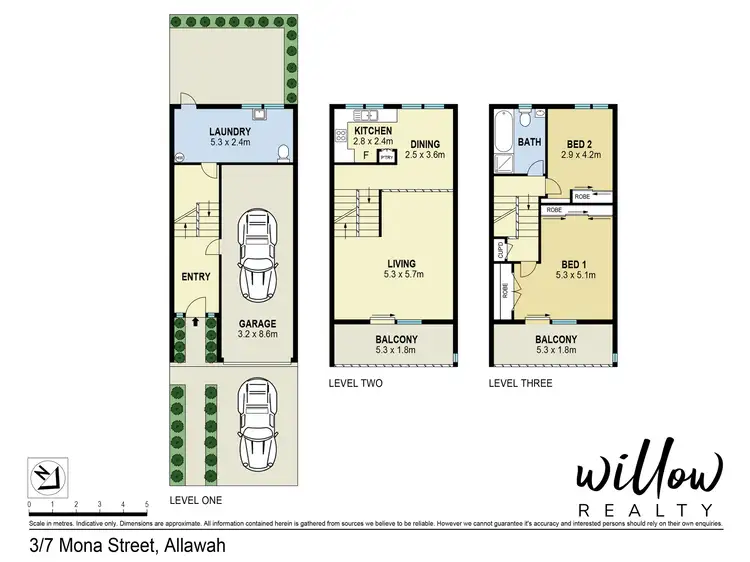 Floorplan of Homely townhouse listing, 3/7 Mona Street, Allawah NSW 2218