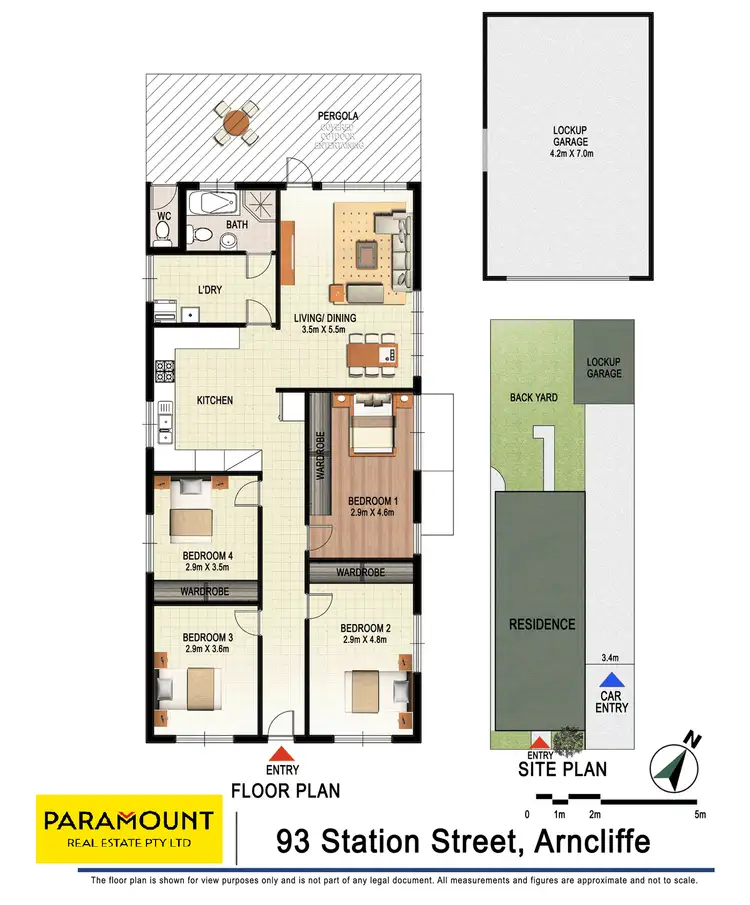 Floorplan of Homely house listing, 93 Station Street, Arncliffe NSW 2205