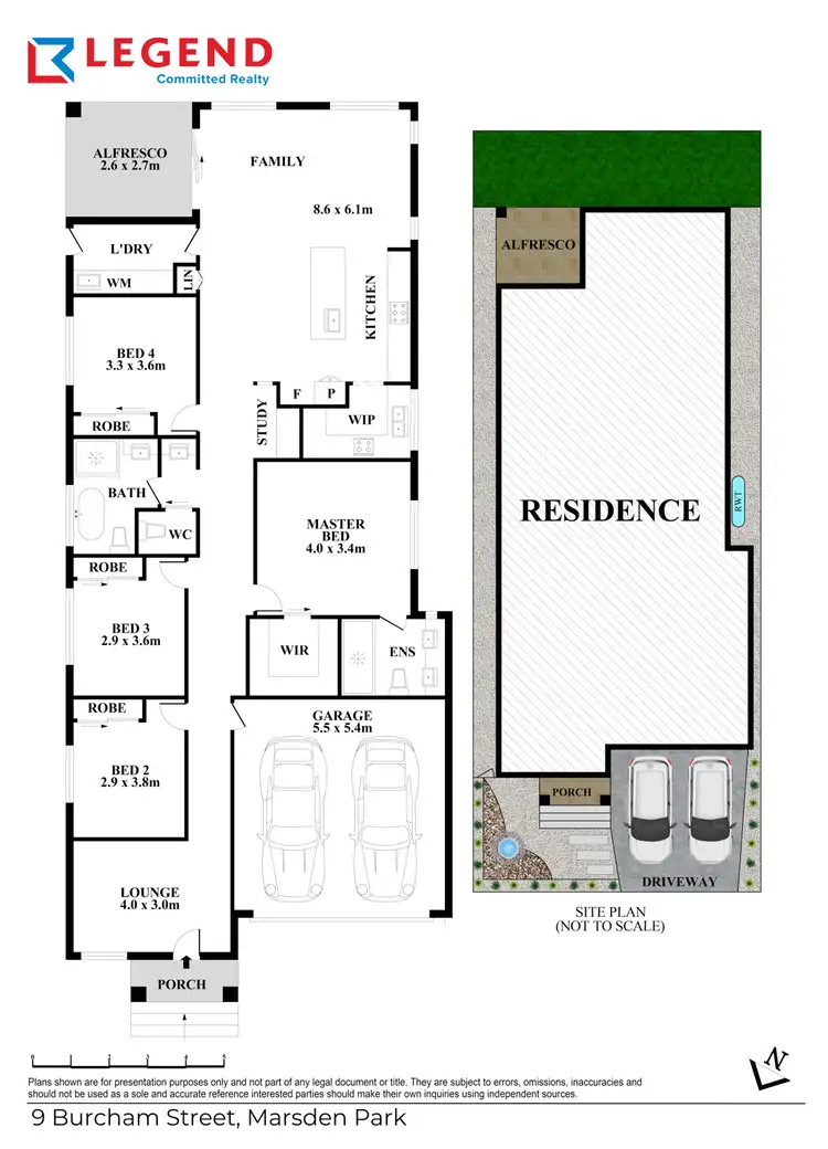 Floorplan of Homely house listing, 9 Burcham Street, Marsden Park NSW 2765