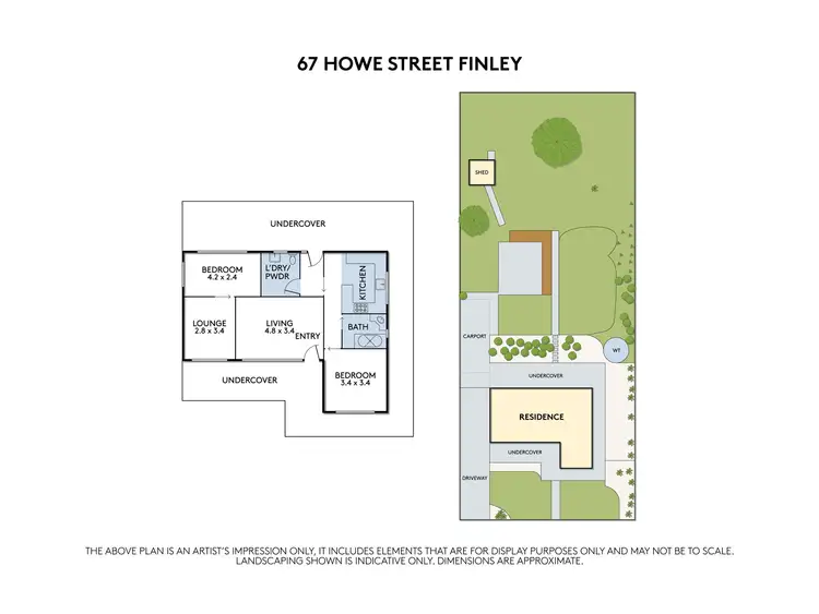 Floorplan of Homely house listing, 67 Howe Street, Finley NSW 2713