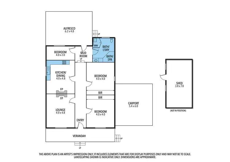 Floorplan of Homely house listing, 21 Butler Street, Seymour VIC 3660