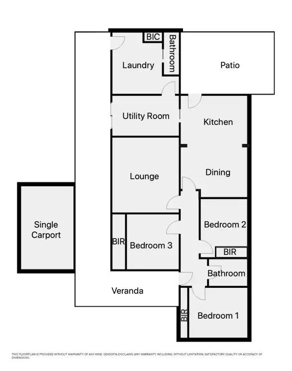 Floorplan of Homely house listing, 26-28 FORD STREET, Hopetoun VIC 3396