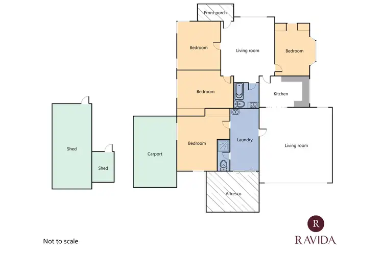 Floorplan of Homely house listing, 42 VINCENT ROAD, Wangaratta VIC 3677