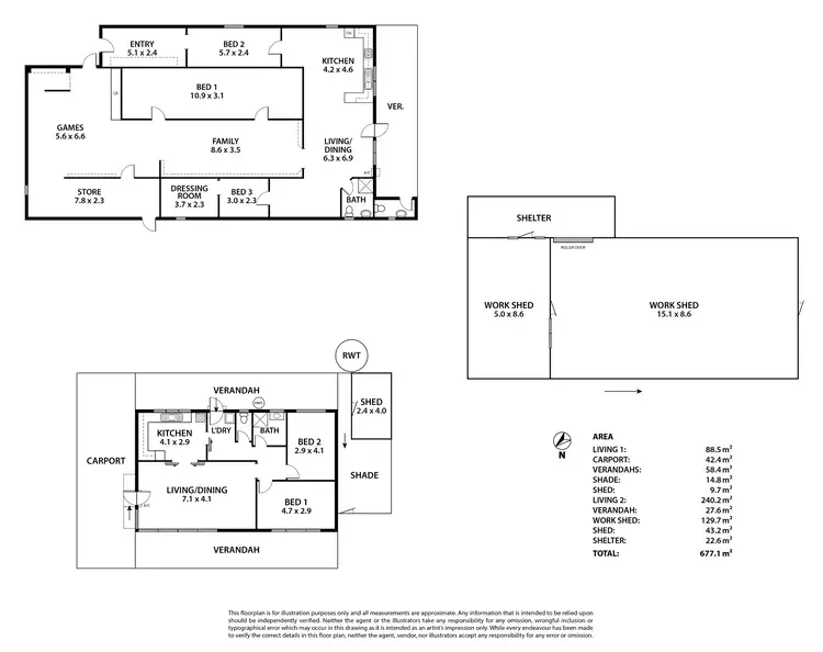 Floorplan of Homely house listing, 4 Neil Street, Mannum SA 5238