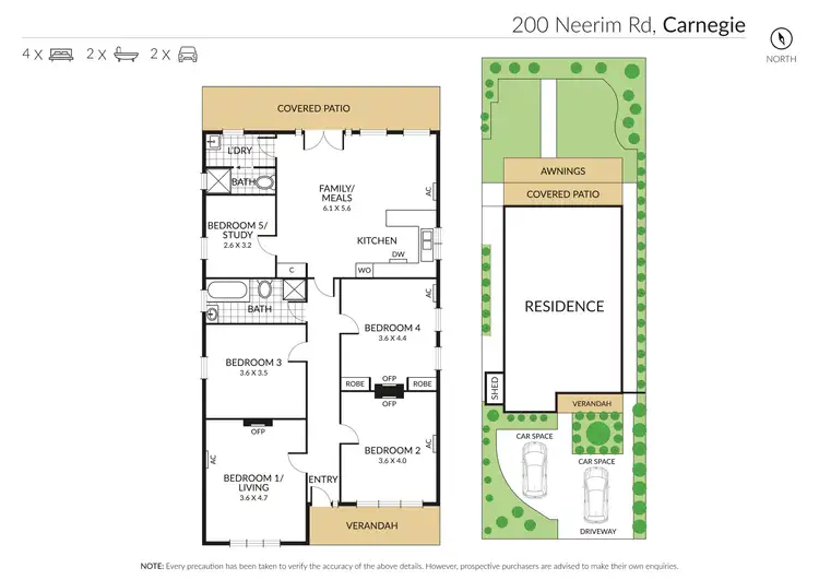 Floorplan of Homely house listing, 200 Neerim Road, Carnegie VIC 3163