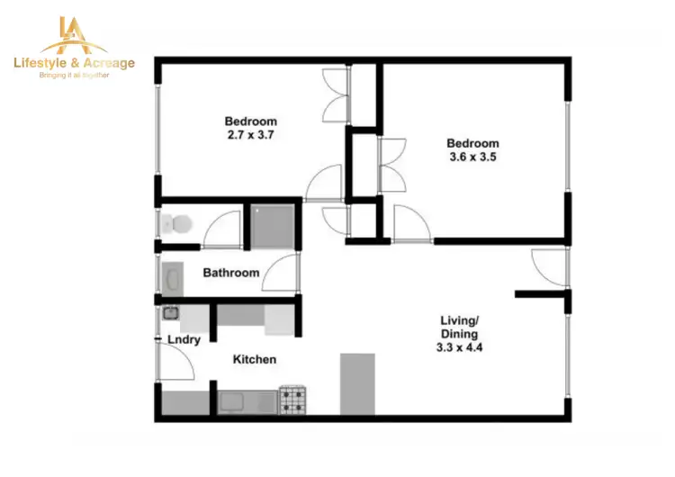 Floorplan of Homely unit listing, 4/75 Brandy Creek Road, Warragul VIC 3820
