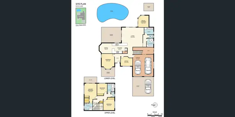 Floorplan of Homely house listing, 31 CALLITRIS CRESCENT, Marcus Beach QLD 4573
