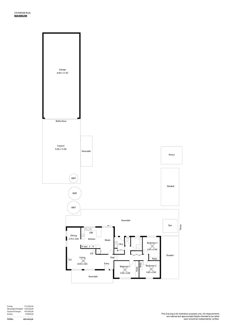 Floorplan of Homely house listing, 120 Adelaide Road, Mannum SA 5238