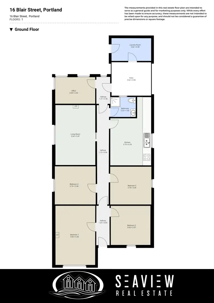 Floorplan of Homely house listing, 16 Blair Street, Portland VIC 3305