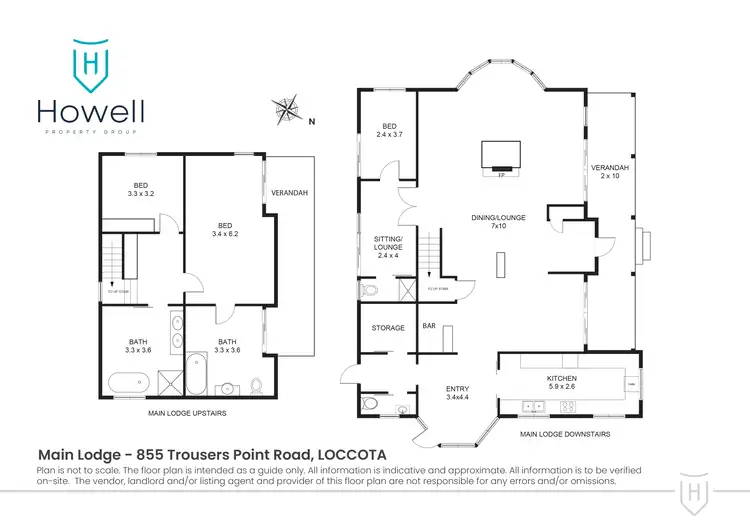 Floorplan of Homely house listing, 855 Trousers Point Road, Loccota TAS 7255