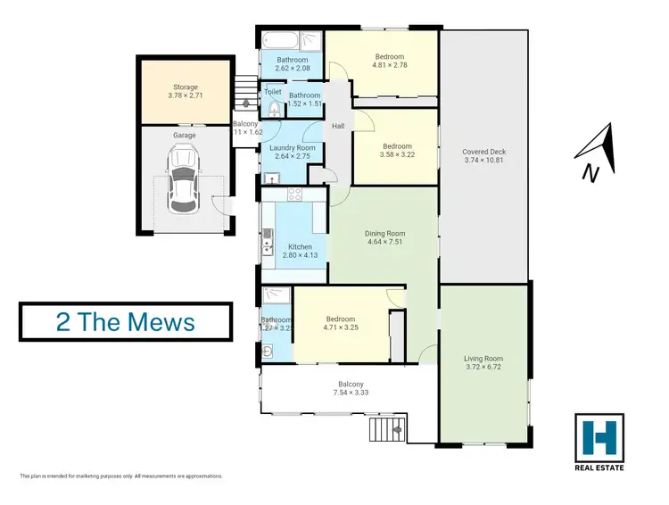 Floorplan of Homely house listing, 2 The Mews, Eden NSW 2551