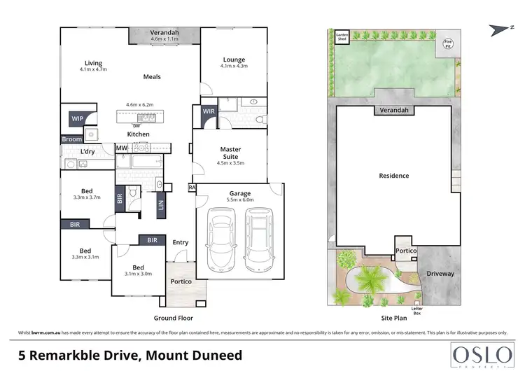 Floorplan of Homely house listing, 5 Remarkable Drive, Mount Duneed VIC 3217